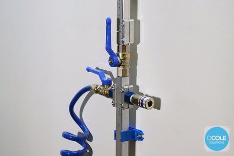 Teseo pipework outlet plates