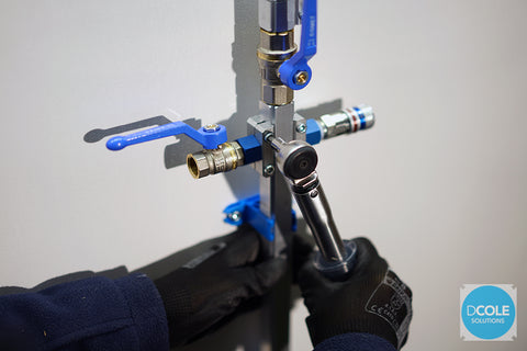 Teseo pipework torquing