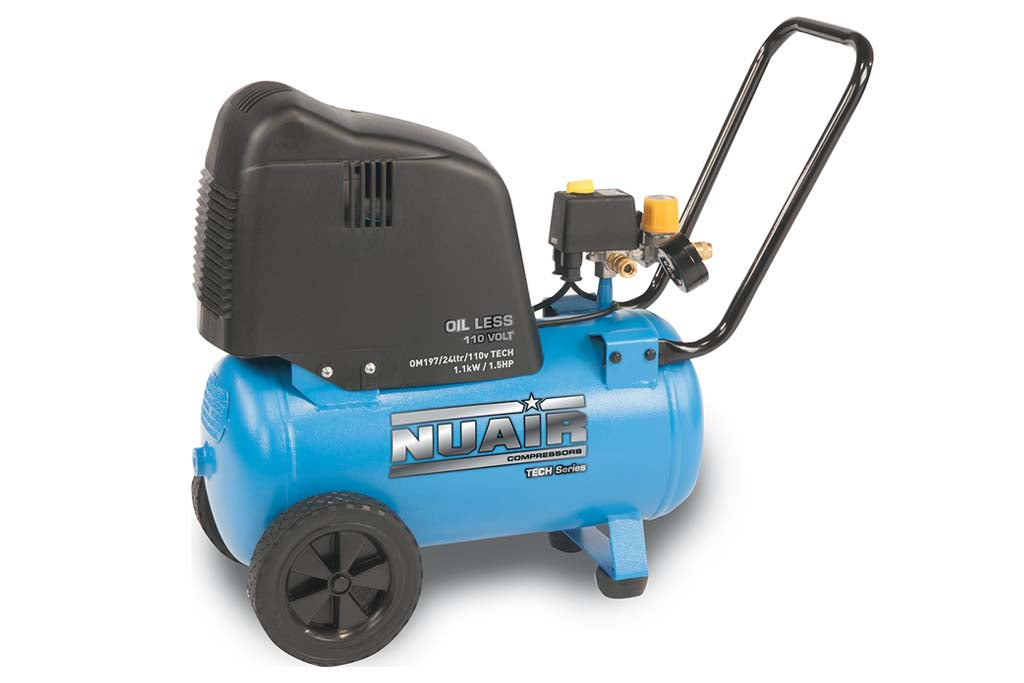 Nuair OM197/24LT Tech 110V Air Compressor