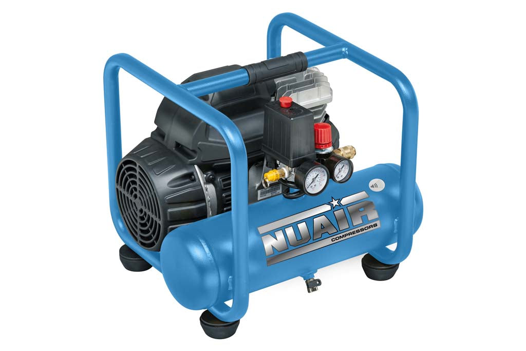 Nuair Roll Cage OL244 6L Air Compressor