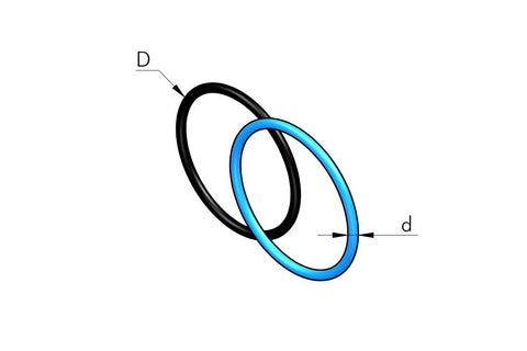 Teseo AP O-Ring Seal In NBR70