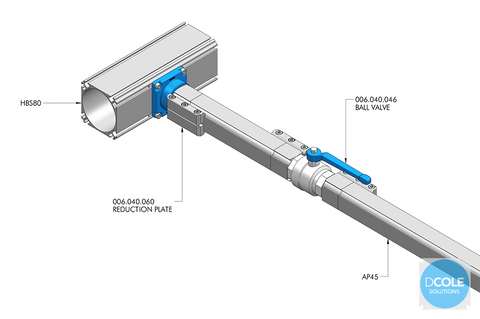 Teseo HBS-AP Reduction Plate Complete