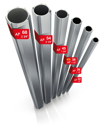 Teseo Aluminium Pipework full range