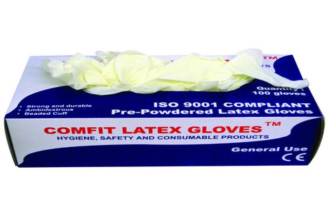 Saville Comfit Powdered Latex Gloves